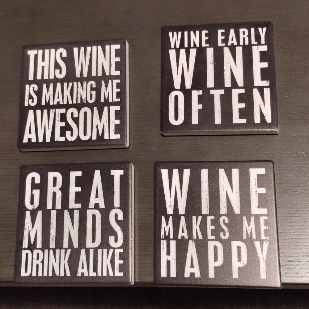 Set of 4 coasters